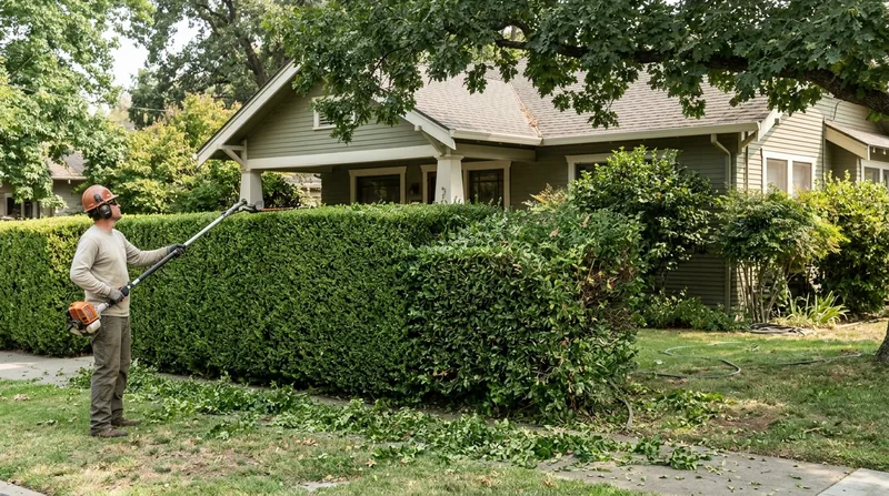 Hedge Trimming & Shrub Care Roseville